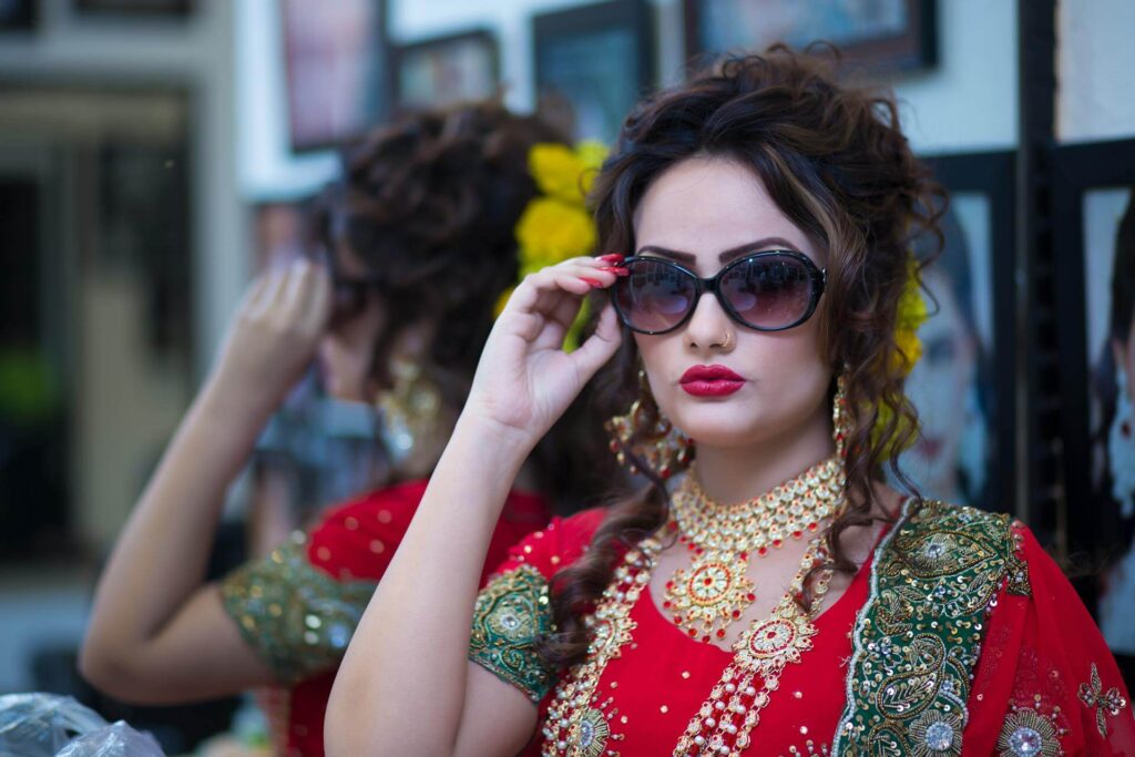 Glam Bridal Makeup